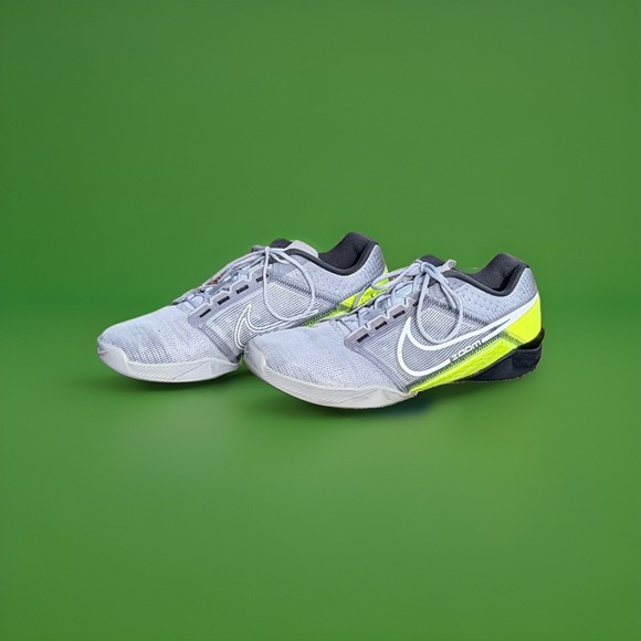 Nike Zoom Metcon Turbo 2 Cross Training Shoes Wolf Gray Volt Mens Size 11 main image 6